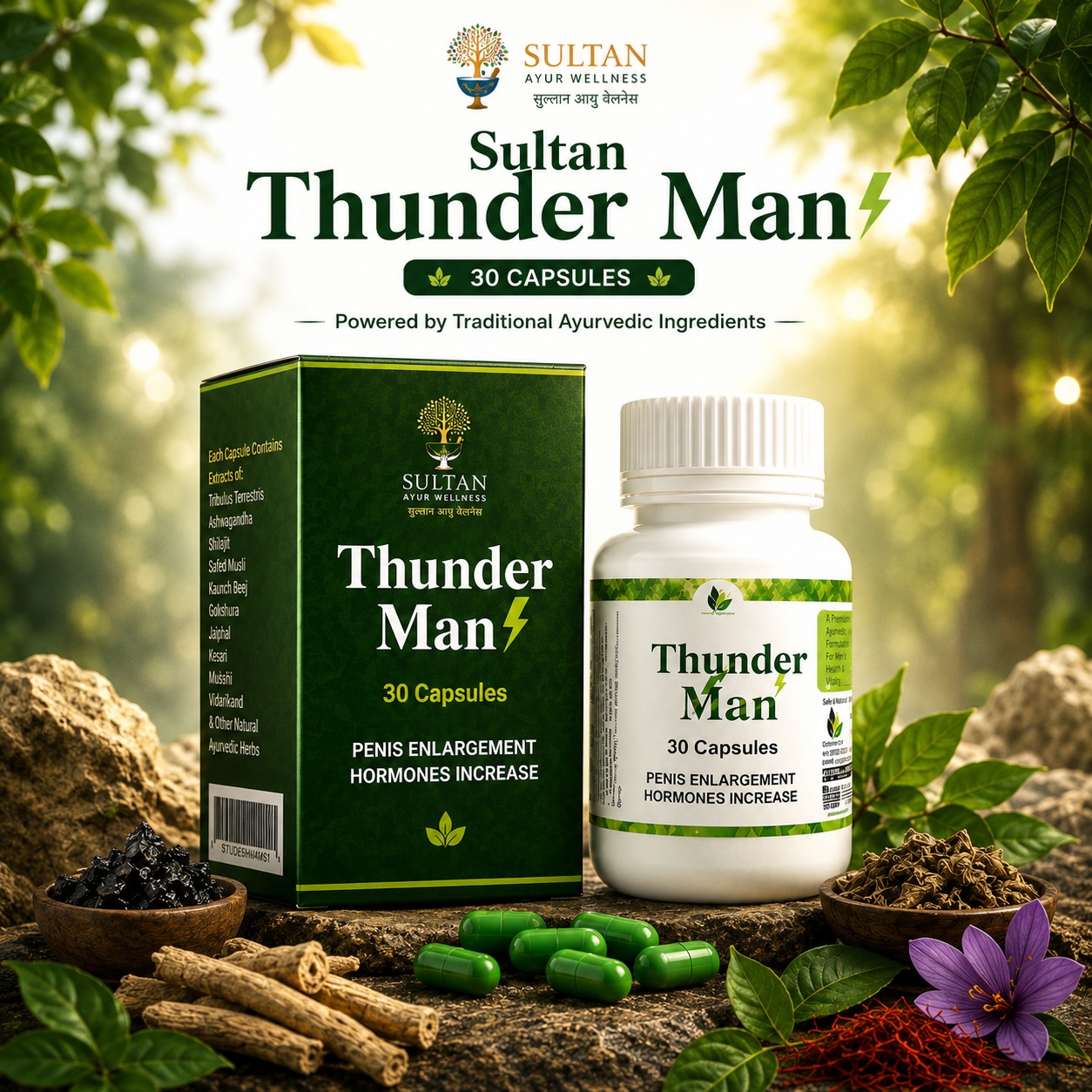 Sultan Thunder Man Capsules